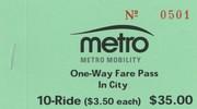 10 Ride Metro