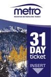 31 Day Ticket