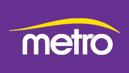Picture of new metro card purple with logo
